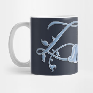 Monogram Z Custom Unicorn Mug